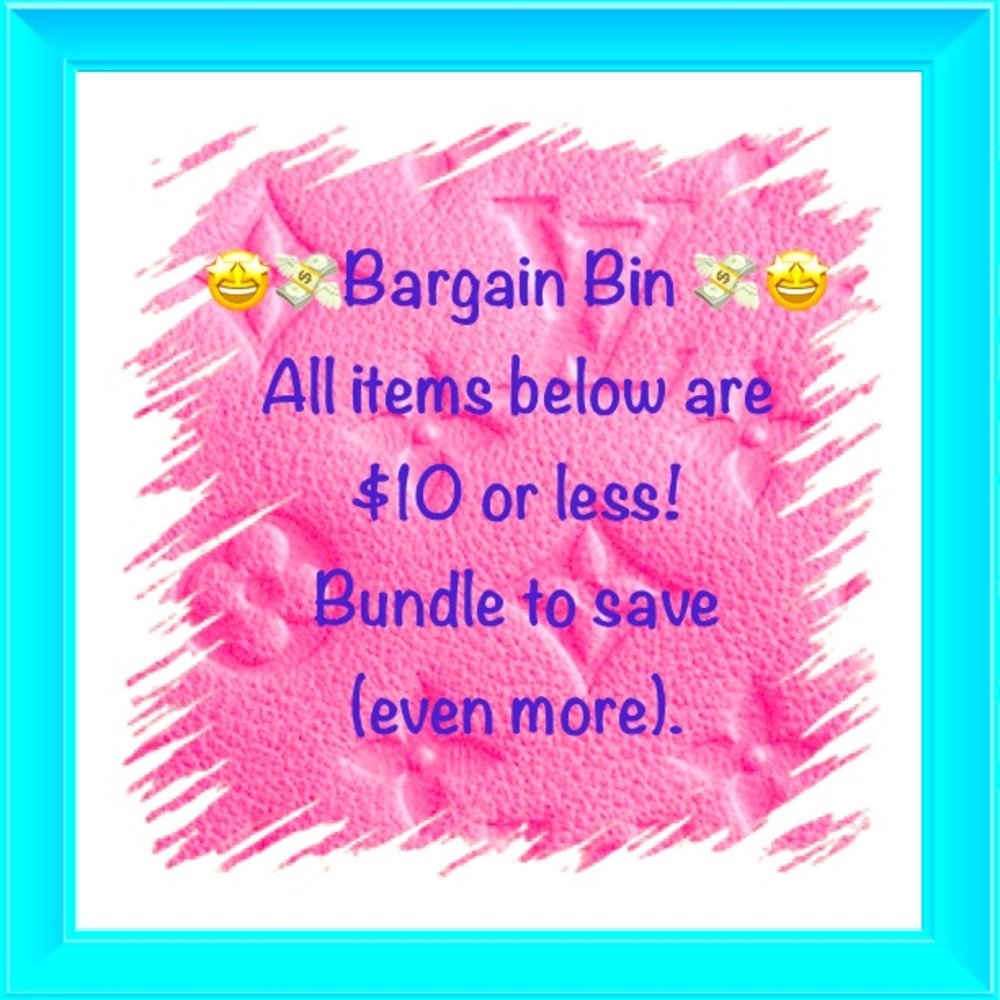 🤩💸Bargain Bin Section💸🤩